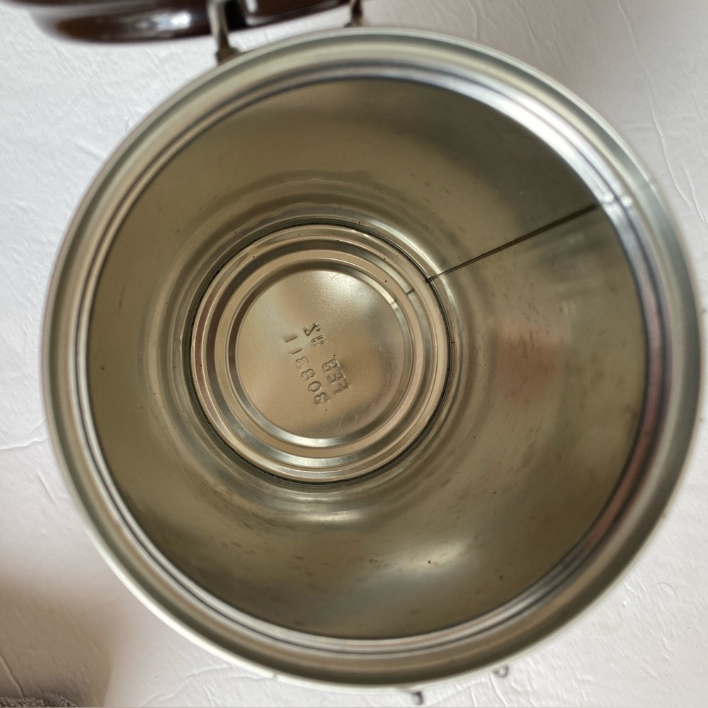 Vintage Dallmayr Coffee Promotional Tin Canister with Latch 1992 - Picture 10 of 16